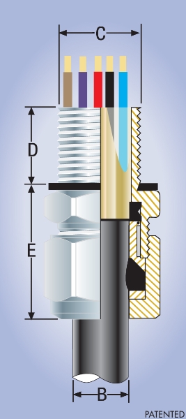 A2EX QS Compression Gland-586